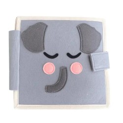 Elephant Sensory Book - Interactive Fun for Babies and Toddlers